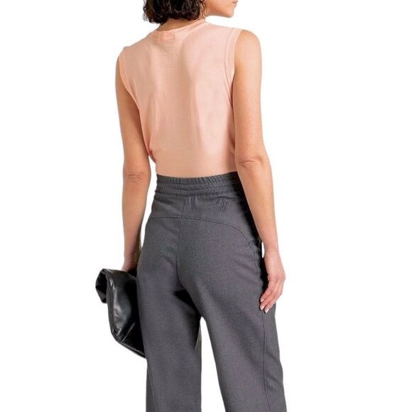 ATM ANTHONY THOMAS MELILLO NWT Gab cotton-jersey tank in Pastel orange Size L - Picture 2 of 6